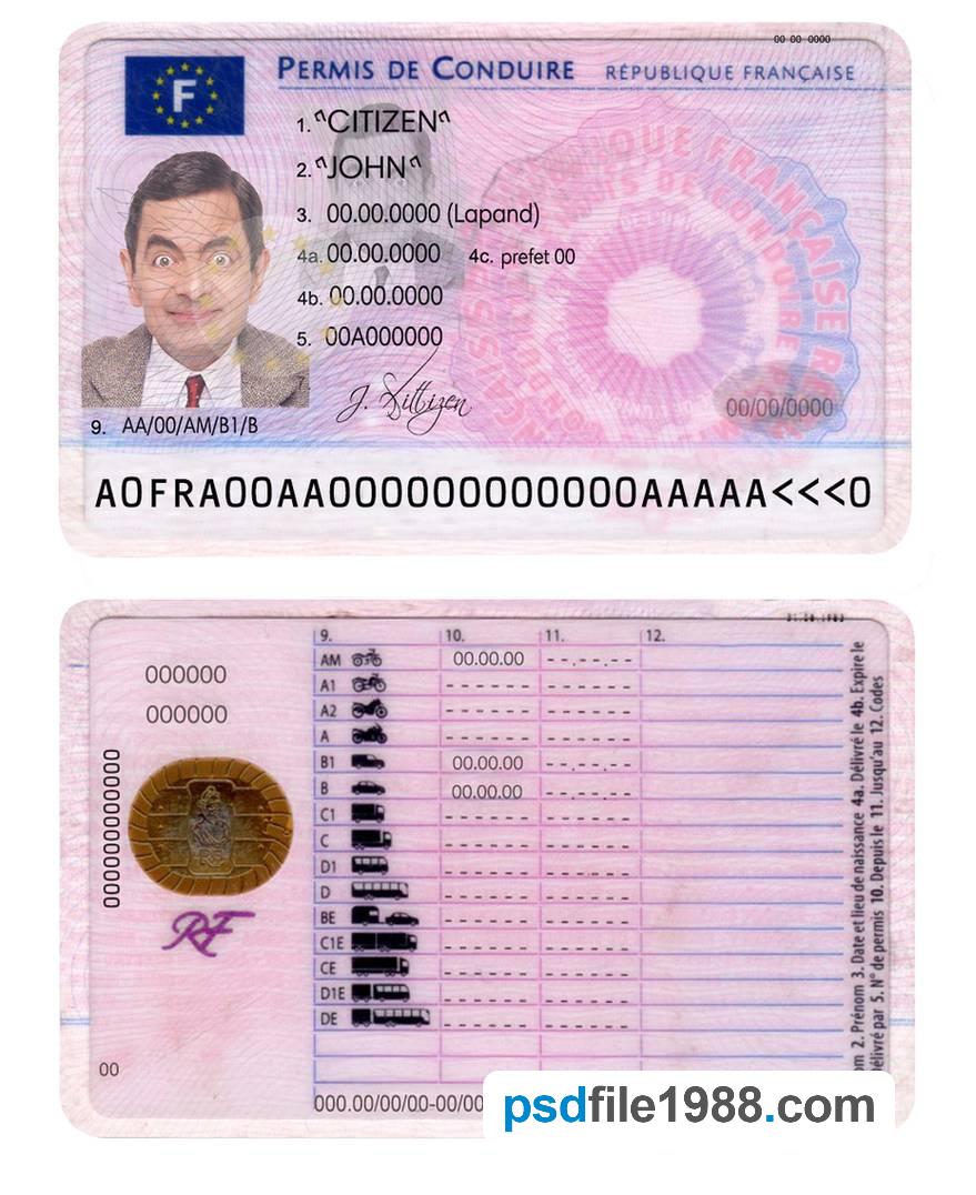 France Driving License